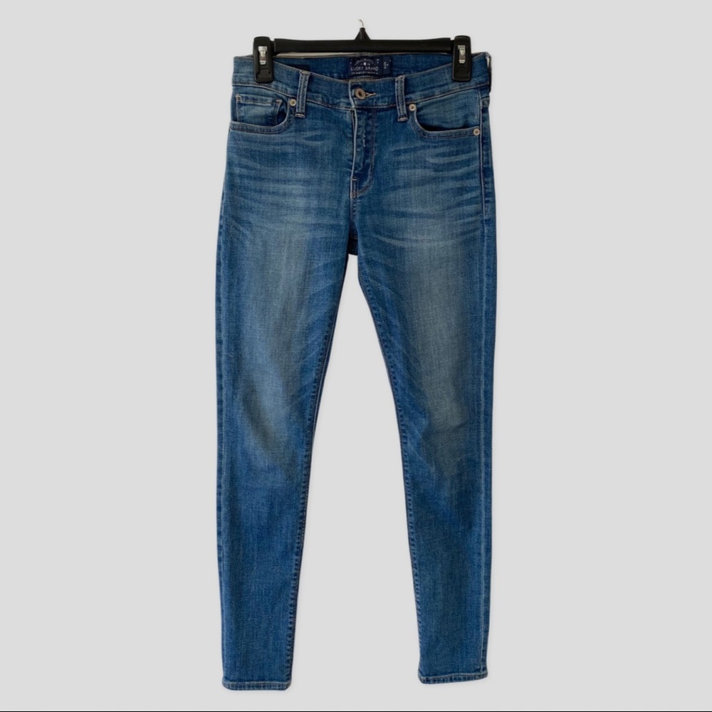 Lucky Brand Brooke Skinny Dark Blue Denim Jeans 2/26 ($90)